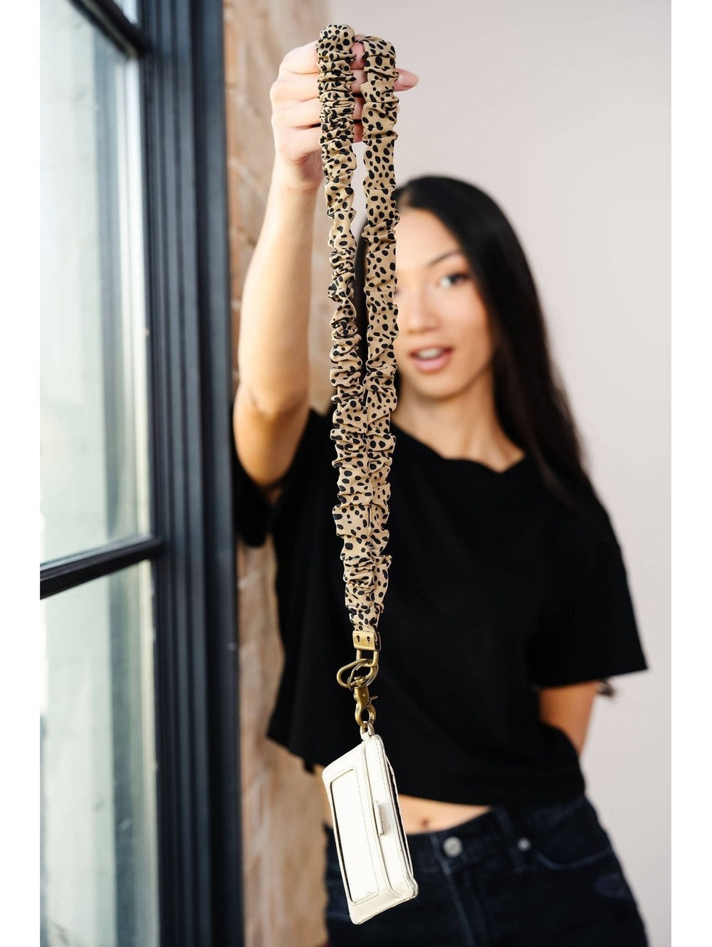Andi Jungle Cat Leopard Lanyard